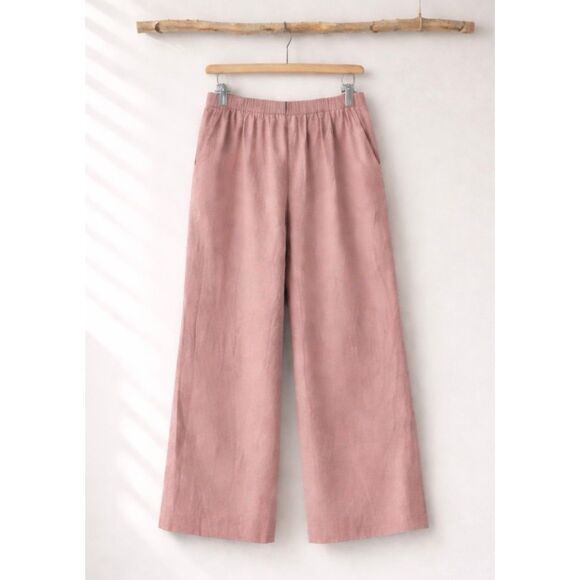 Express Pants - Express NWT pink linen wide leg trouser pant size XL